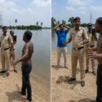 🇮🇳 بھارت: جھیل میں 5 گھنٹے تک ’لاش‘ سمجھ کر تیرنے والا شخص پولیس کے چھوتے ہی اچانک زندہ ہو گیا! 🇮🇳 بھارت: جھیل میں 5 گھنٹے تک ’لاش‘ سمجھ کر تیرنے والا شخص پولیس کے چھوتے ہی اچانک زندہ ہو گیا!