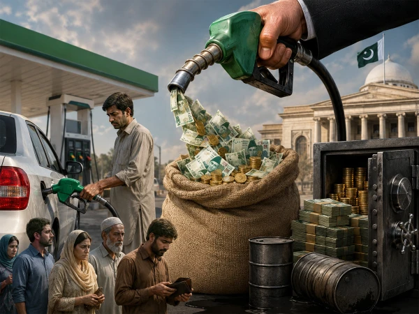 ⛽ شہری ایک لیٹر پیٹرول پر کتنا ٹیکس اور مارجن ادا کرنے پر مجبور ہیں؟ ہوشربا انکشاف سامنے آ گیا