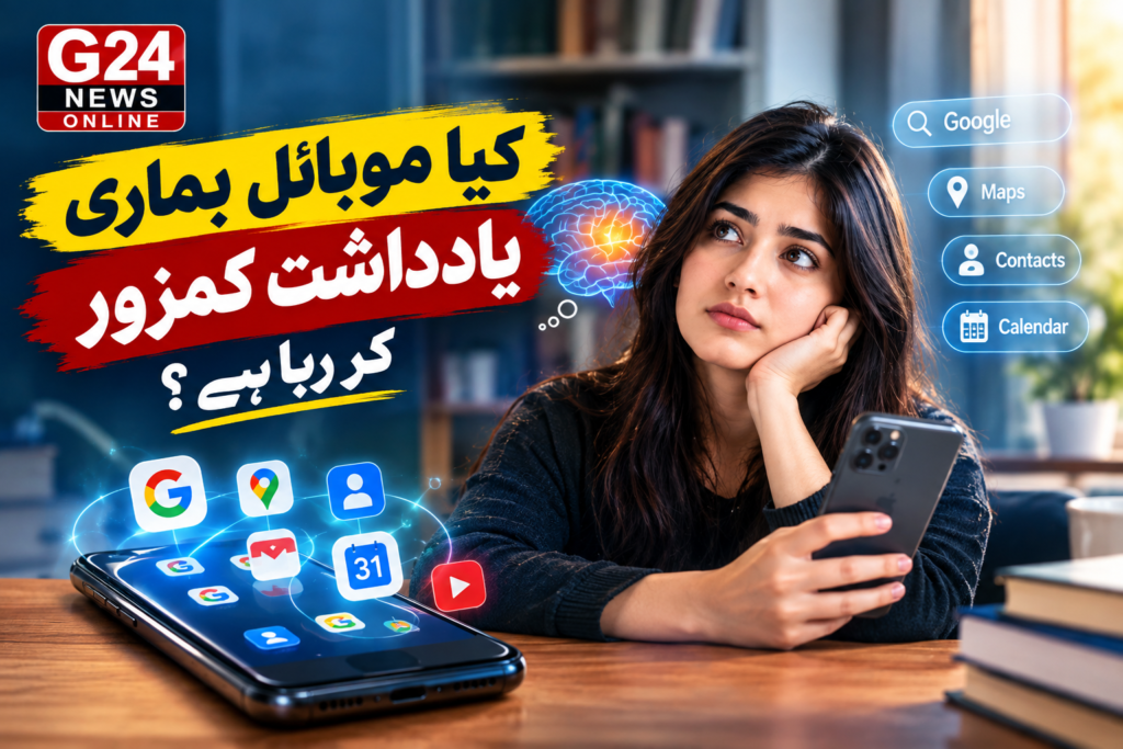 کیا موبائل فون ہماری یادداشت کمزور کر رہا ہے؟