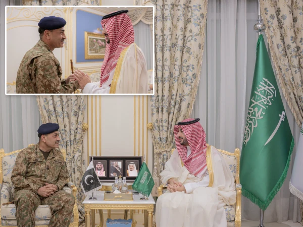 فیلڈ مارشل سید عاصم منیر کی سعودی وزیرِ دفاع شہزادہ خالد بن سلمان سے ملاقات؛ دفاعی تعاون جاری رکھنے کا عزم! 🇵🇰🛡️