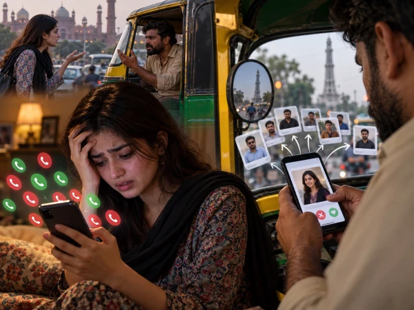 آن لائن رائیڈ پر تلخی کا بدلہ؛ رکشہ ڈرائیور نے خاتون کا موبائل نمبر رشتہ ایپ پر ڈال دیا! 📉🏛️