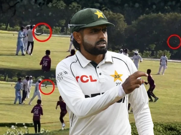 بابر اعظم کا سیلفی لینے والے مداح کا موبائل فون پھینکنے کا واقعہ، ویڈیو سوشل میڈیا پر وائرل! 📉🚨