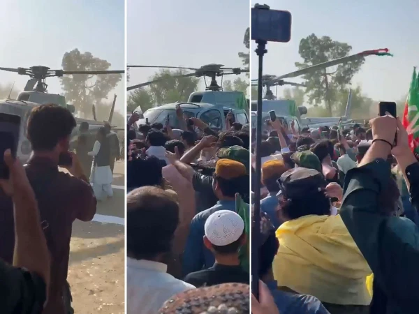 پی ٹی آئی لانگ مارچ؛ وزیراعلیٰ خیبرپختونخوا سہیل آفریدی کا سرکاری ہیلی کاپٹر حادثے سے بال بال بچ گیا! 🇵🇰📉