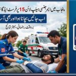 پنجاب میں ایمرجنسی ہیلپ لائن 15 پر فرسٹ ایڈ گائیڈنس سروس کا آغاز