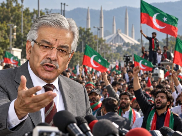وزیر دفاع خواجہ آصف کا پی ٹی آئی سے 8 سخت سوالات؛ دہشتگردی کے خلاف پالیسی اور کارکردگی پر جواب طلب! 🏛️️🔍